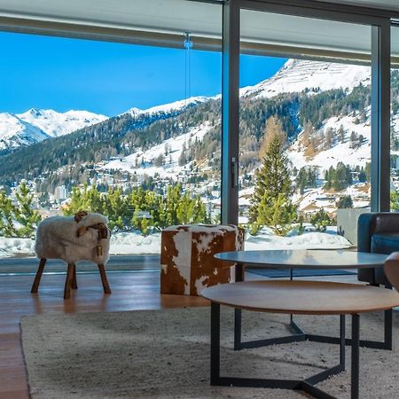 Luxury Panorama Apartment With Alpengold Spa Access Davos Exterior foto