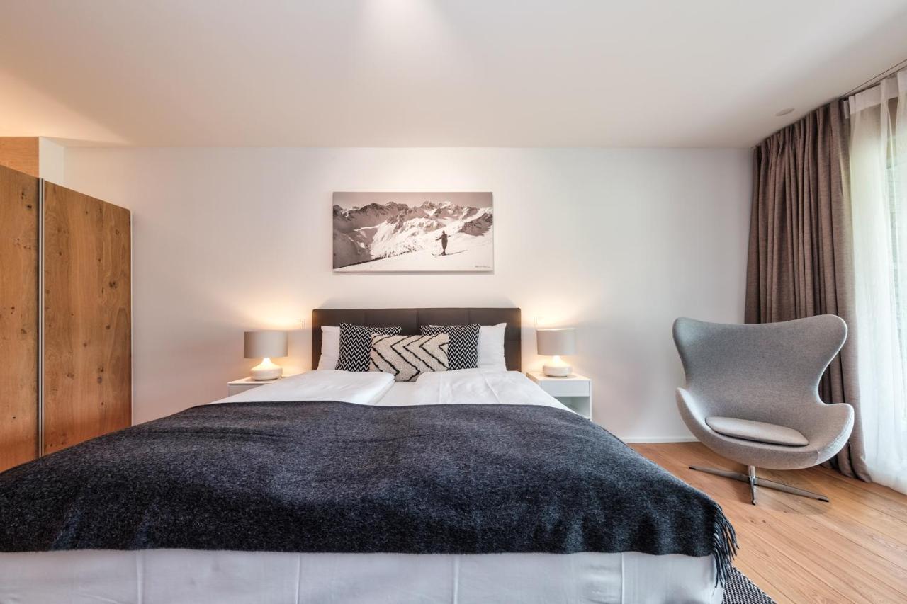 Luxury Panorama Apartment With Alpengold Spa Access Davos Exterior foto