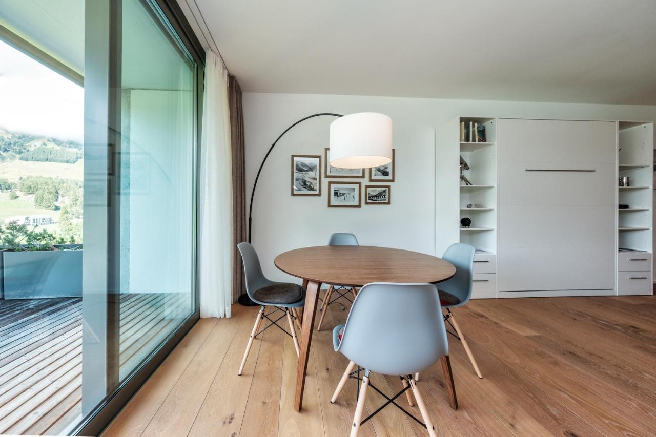 Luxury Panorama Apartment With Alpengold Spa Access Davos Exterior foto