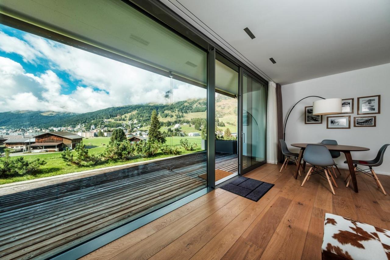 Luxury Panorama Apartment With Alpengold Spa Access Davos Exterior foto