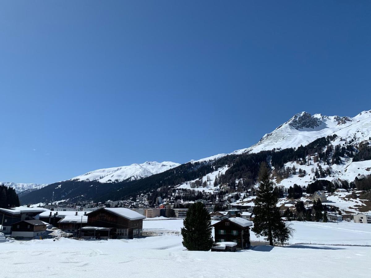Luxury Panorama Apartment With Alpengold Spa Access Davos Exterior foto