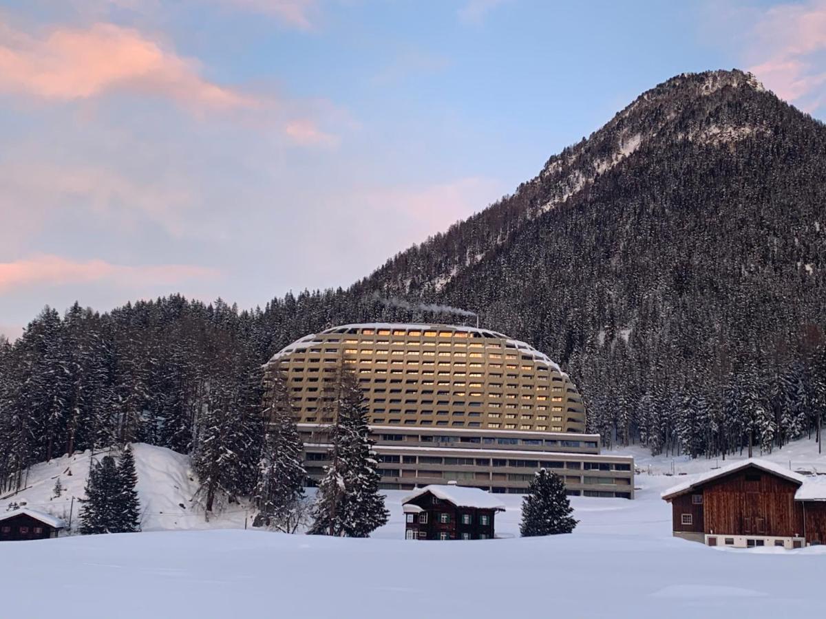 Luxury Panorama Apartment With Alpengold Spa Access Davos Exterior foto