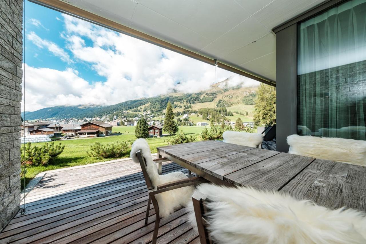 Luxury Panorama Apartment With Alpengold Spa Access Davos Exterior foto